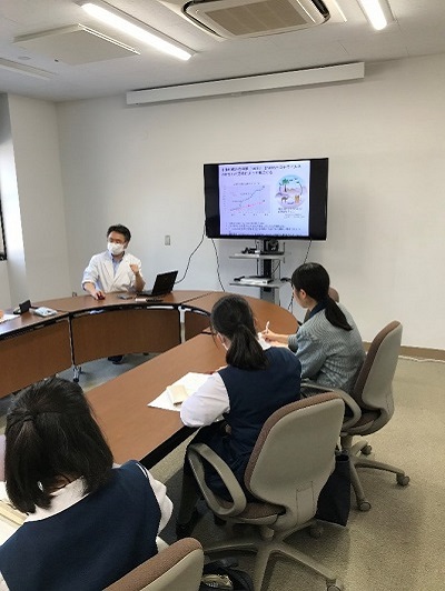 yApril 24, 2025zHigh School Students Visit Project Lab in IMSUT