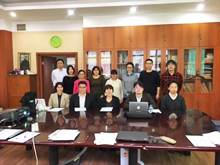 2016年12月9日　第4回北京拠点研究進捗会議